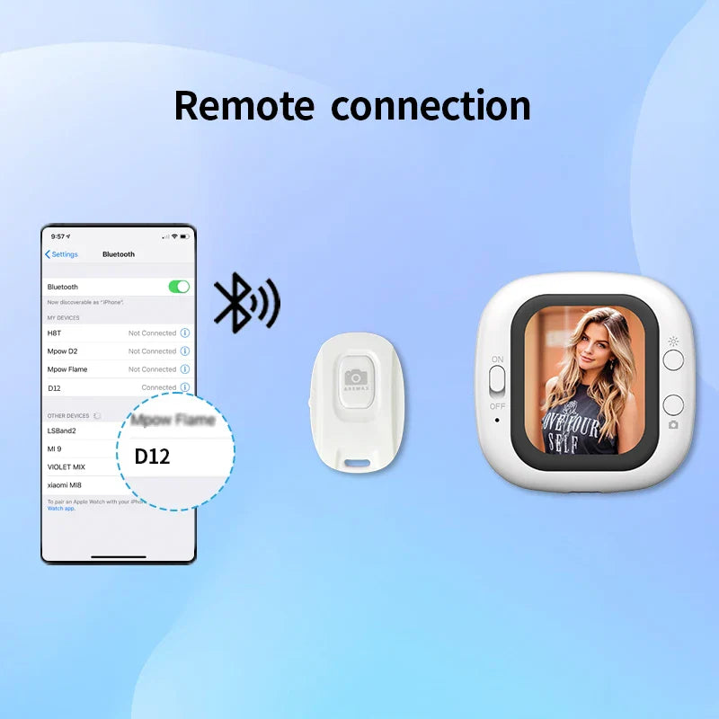 Selfie Monitor Phone Mount